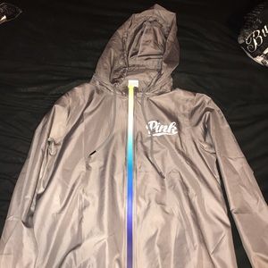 PINK Light zip-up wind jacket